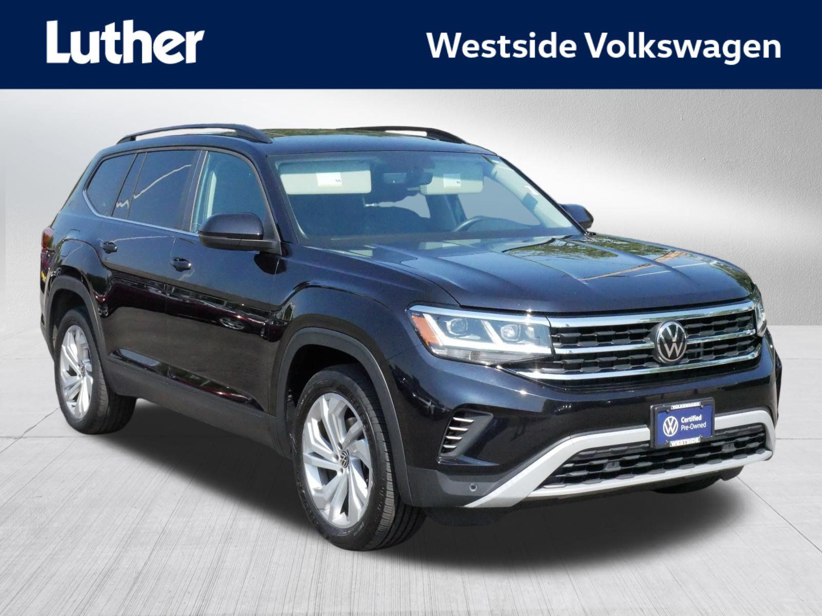 Certified 2023 Volkswagen Atlas SE w/ Panoramic Sunroof Package AWD/4WD image 1