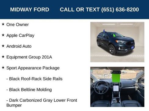Certified 2023 Ford Edge SEL w/ Sport Appearance Package AWD/4WD image 6