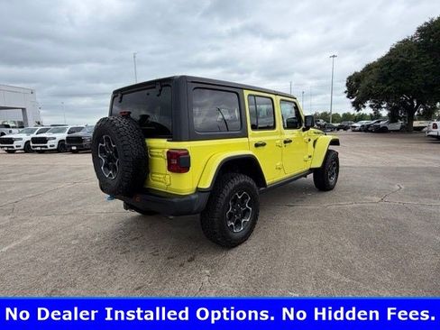 Used 2023 Jeep Wrangler Unlimited Rubicon 4xe w/ Steel Bumper Group AWD/4WD image 3