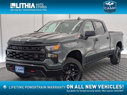 New 2026 Chevrolet Silverado 1500 Custom Trail Boss AWD/4WD image 1