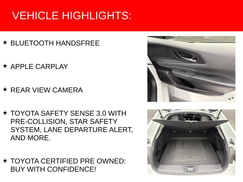 Certified 2025 Toyota Prius XLE FWD image 9
