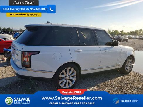 Used 2016 Land Rover Range Rover HSE AWD/4WD image 4
