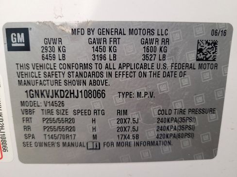 Used 2017 Chevrolet Traverse Premier AWD/4WD image 33