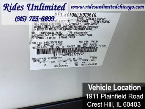 Used 2011 Ford Taurus SE FWD image 20