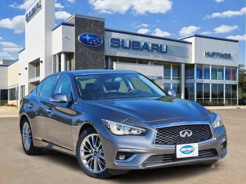 Used 2020 INFINITI Q50 Luxe w/ All Weather Package AWD/4WD image 1