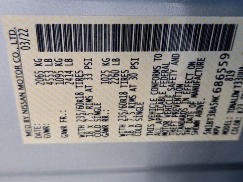 Used 2022 Nissan Rogue SV image 34