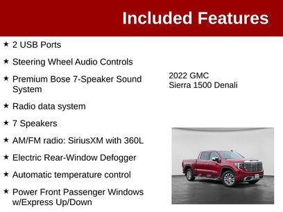 Used 2022 GMC Sierra 1500 Denali w/ Technology Package