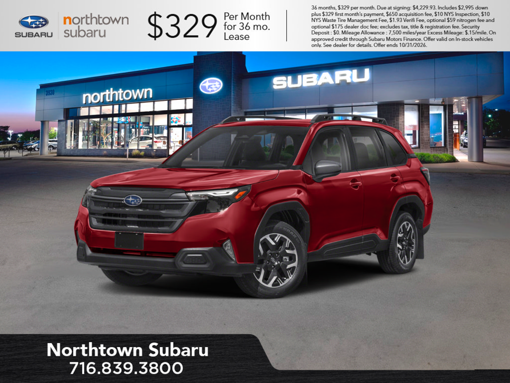 New 2026 Subaru Forester Premium AWD/4WD image 1