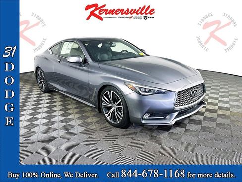 Used 2018 INFINITI Q60 3.0t Luxe w/ Cargo Package image 1