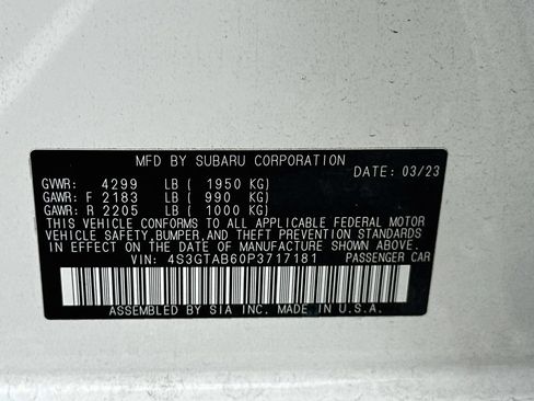 Used 2023 Subaru Impreza 2.0i AWD/4WD image 25