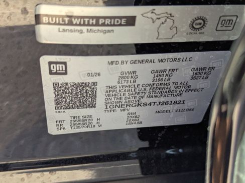 Used 2026 Chevrolet Traverse LT w/ Sun and Wheel Package image 10