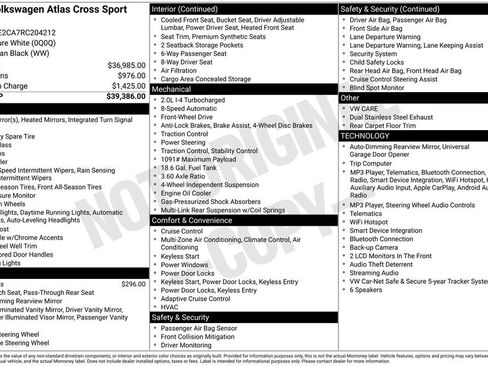 Used 2024 Volkswagen Atlas Cross Sport SE FWD image 5