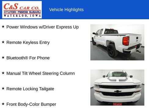 Used 2016 Chevrolet Silverado 1500 Custom w/ Rally 1 Edition AWD/4WD image 13