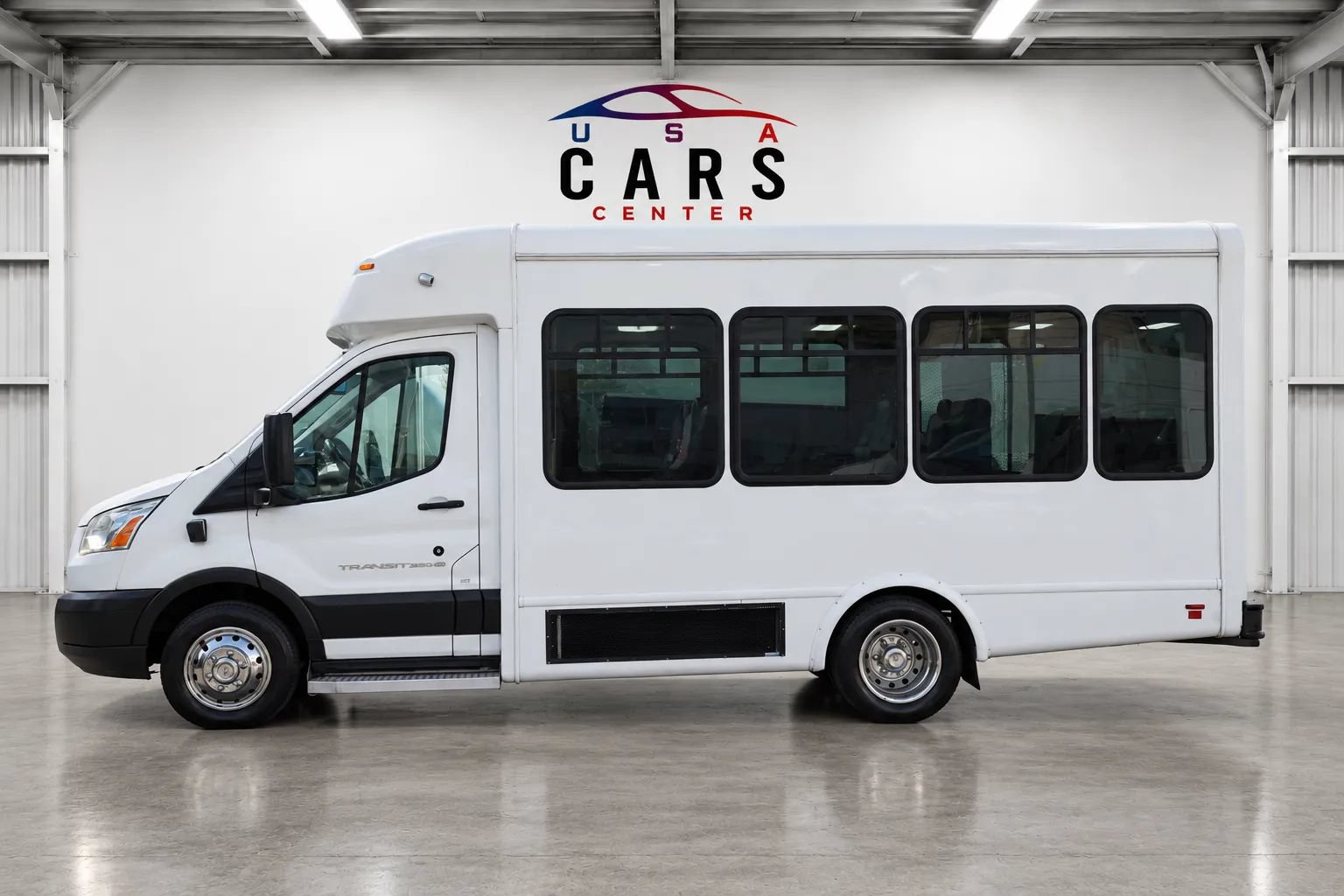 Used 2019 Ford Transit 350 138 DRW w/ Shuttle Bus Prep Package RWD image 8
