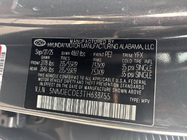 Used 2026 Hyundai Tucson Limited AWD/4WD image 9