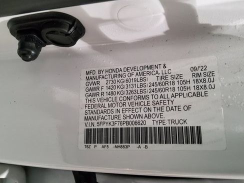 Used 2023 Honda Ridgeline RTL-E image 41