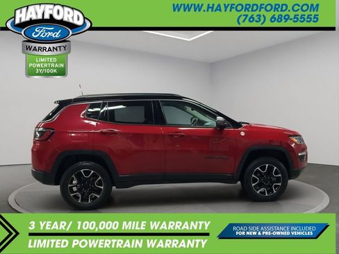 Used 2021 Jeep Compass Trailhawk AWD/4WD image 4