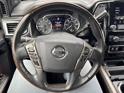 Used 2021 Nissan Titan Platinum Reserve w/ Moonroof Package AWD/4WD image 17