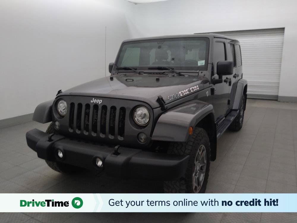 Used 2017 Jeep Wrangler Unlimited Rubicon w/ Connectivity Group AWD/4WD image 1