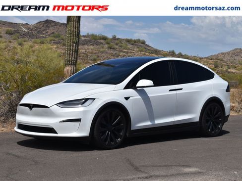 Used 2022 Tesla Model X AWD/4WD image 1