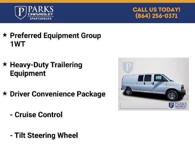 New 2025 Chevrolet Express 2500 Extended w/ Driver Convenience Package RWD image 4