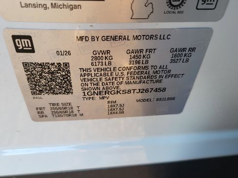 New 2026 Chevrolet Traverse LT image 21