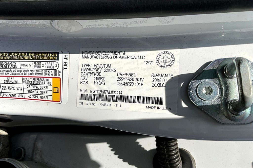 Used 2022 Acura RDX w/ Advance Package AWD/4WD image 21