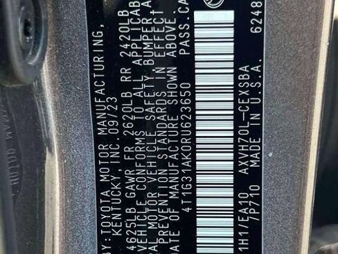 Certified 2024 Toyota Camry SE FWD image 24