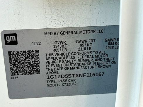 Used 2022 Chevrolet Malibu LT FWD image 35