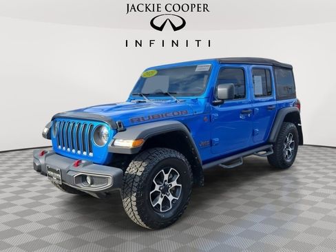 Used 2021 Jeep Wrangler Unlimited Rubicon w/ Cold Weather Group AWD/4WD image 1