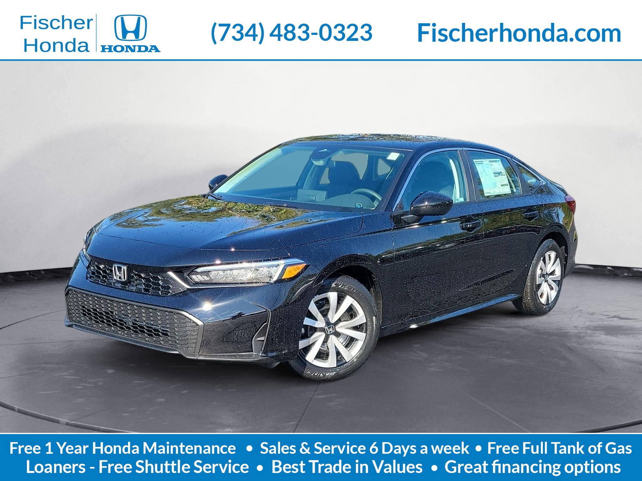 New 2026 Honda Civic LX image 1