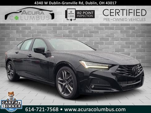 Certified 2025 Acura TLX SH-AWD w/ A-SPEC Pkg image 1