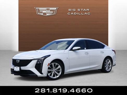 Certified 2025 Cadillac CT5 Premium Luxury w/ Sun And Sound Package RWD image 1
