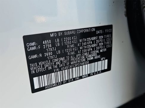 Certified 2023 Subaru Outback Premium image 38