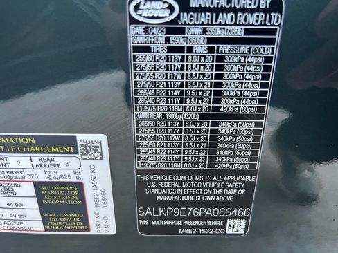 Certified 2023 Land Rover Range Rover SE image 19