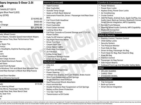 Used 2018 Subaru Impreza 2.0i image 26