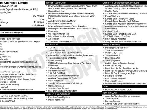 Used 2019 Jeep Cherokee Limited image 6