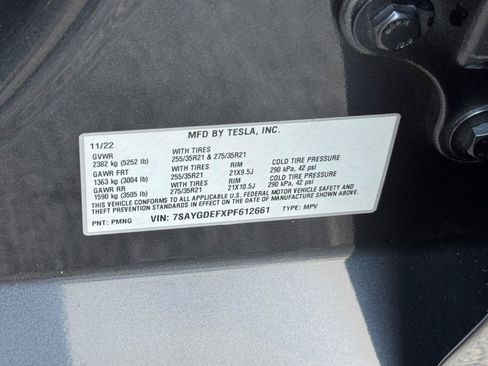 Used 2023 Tesla Model Y Performance AWD/4WD image 45