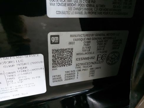 Used 2022 GMC Sierra 1500 Elevation w/ X31 Off-Road Package image 98