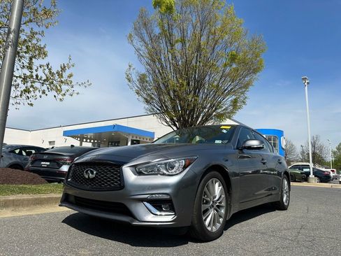 Used 2022 INFINITI Q50 Luxe w/ Cargo Package AWD/4WD image 32