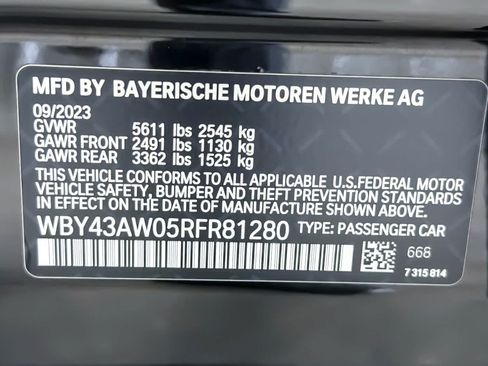 Used 2024 BMW i4 eDrive35 w/ Convenience Package RWD image 29