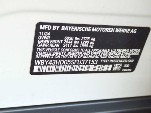 Certified 2025 BMW i4 xDrive40i w/ Premium Package image 38