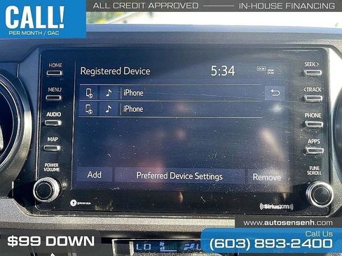 Used 2021 Toyota Tacoma TRD Off-Road w/ Technology Package AWD/4WD image 15