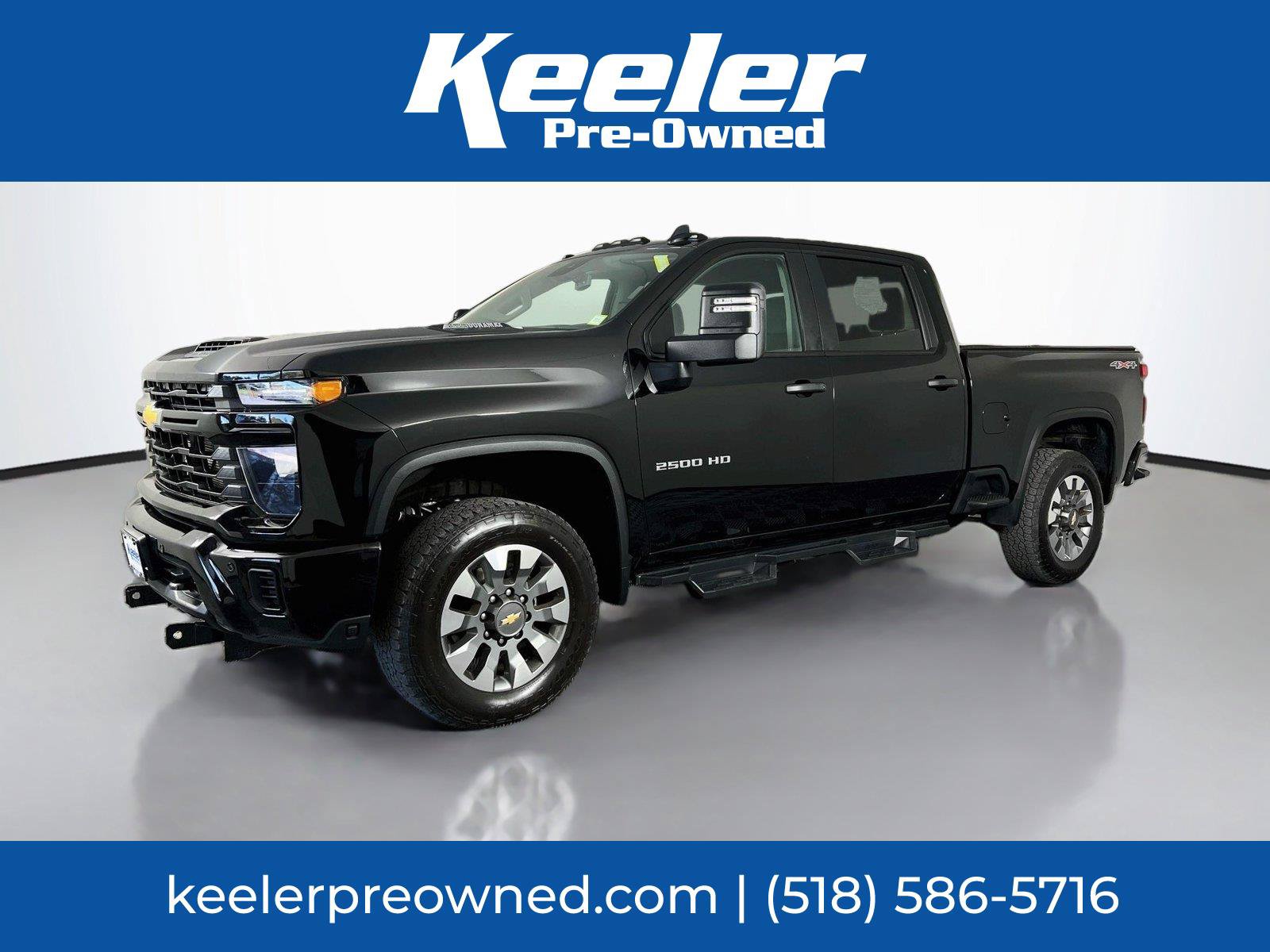 Used 2025 Chevrolet Silverado 2500 Custom w/ Custom Value Package AWD/4WD image 1