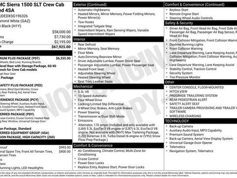 Used 2025 GMC Sierra 1500 SLT w/ SLT Premium Plus Package AWD/4WD image 26
