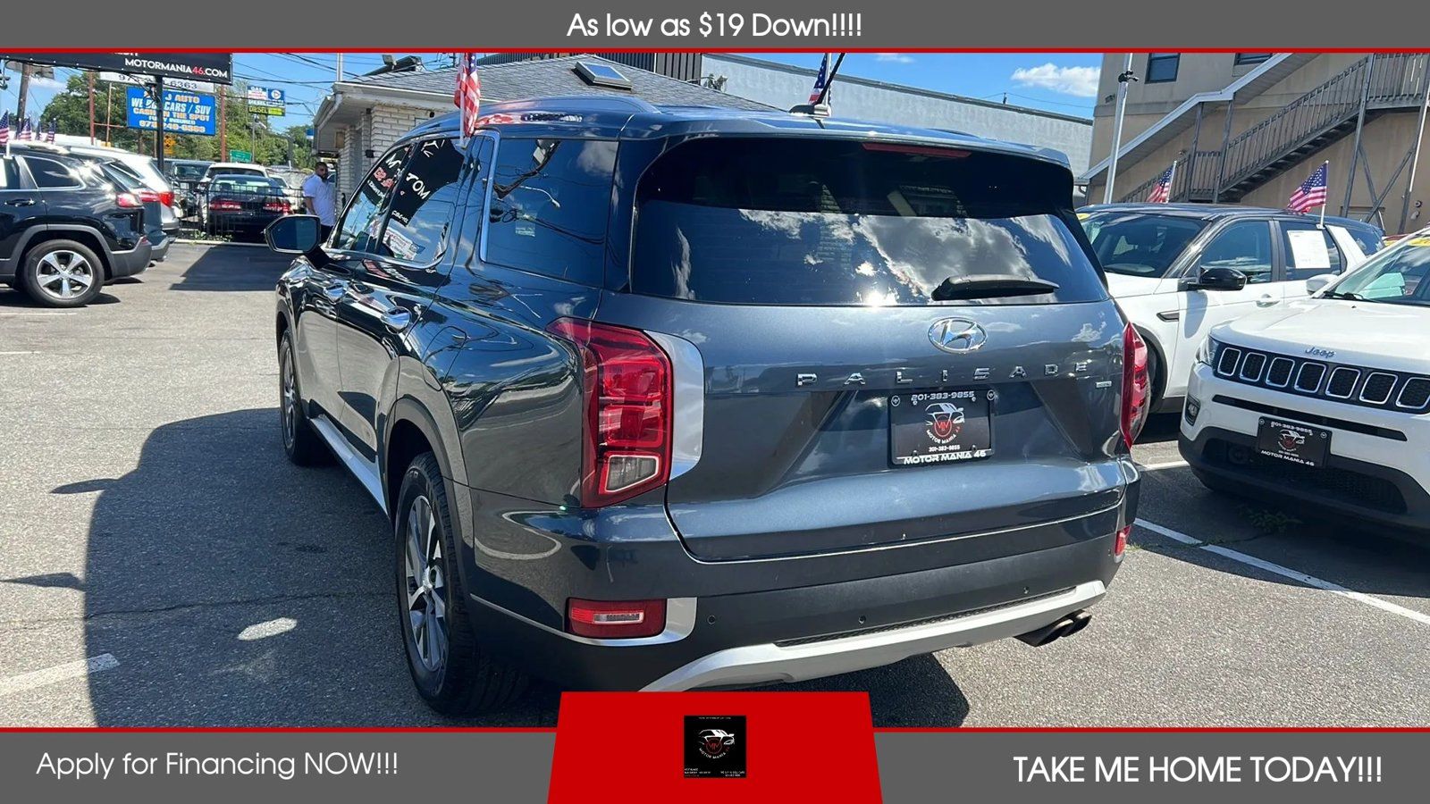 Used 2020 Hyundai Palisade SEL AWD/4WD image 3