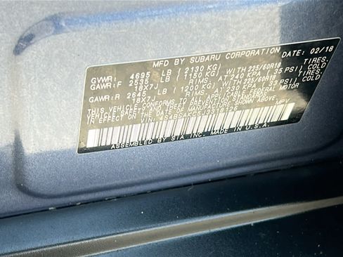 Used 2018 Subaru Outback 2.5i Limited AWD/4WD image 30