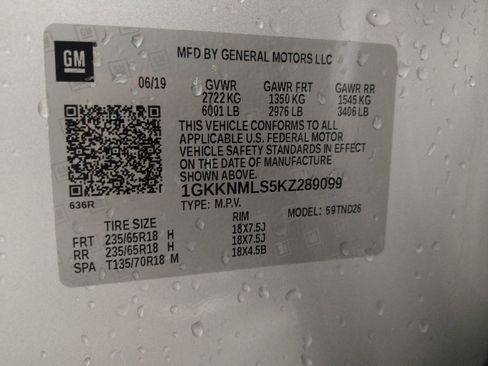 Used 2019 GMC Acadia SLT FWD image 33