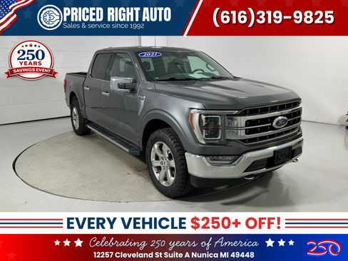 Used 2021 Ford F150 Lariat w/ Equipment Group 502A High AWD/4WD image 1