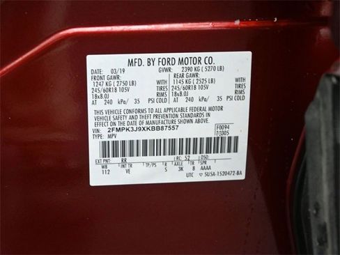 Used 2019 Ford Edge SEL w/ Equipment Group 201A image 18